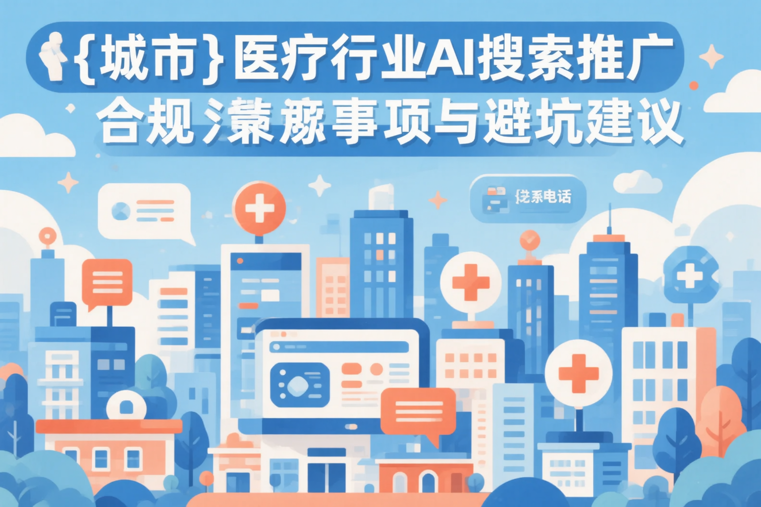 迪庆医疗行业AI搜索推广合规注意事项与避坑建议