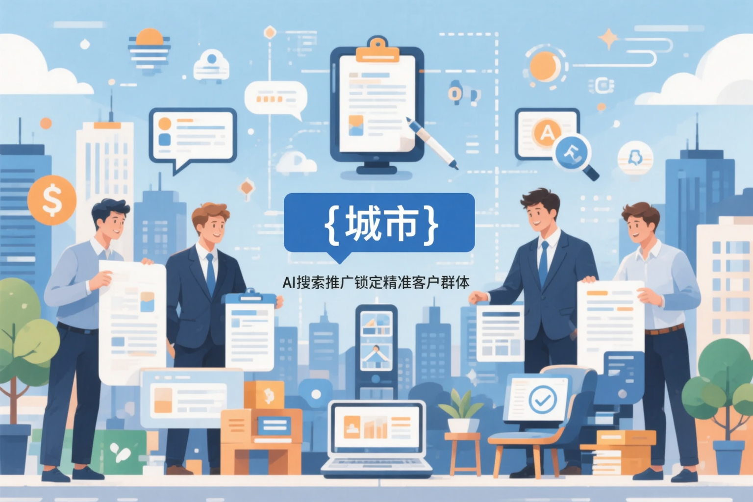 迪庆公司如何用AI搜索推广锁定精准客户群体