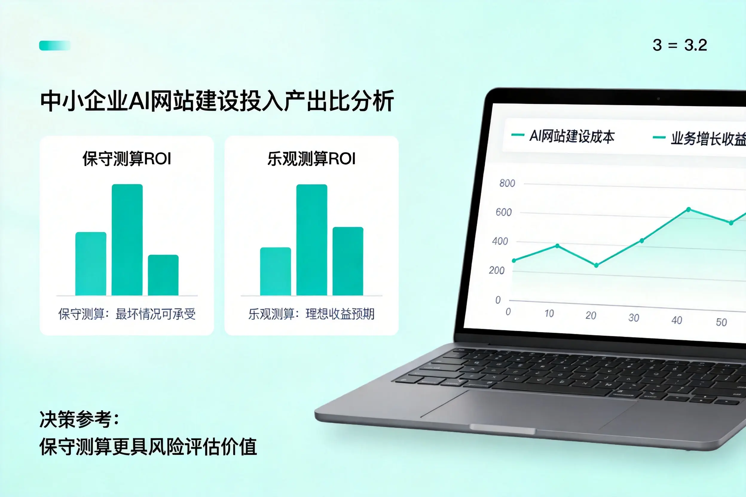迪庆中小企业AI网站建设投入产出比怎么算？先看这份分析