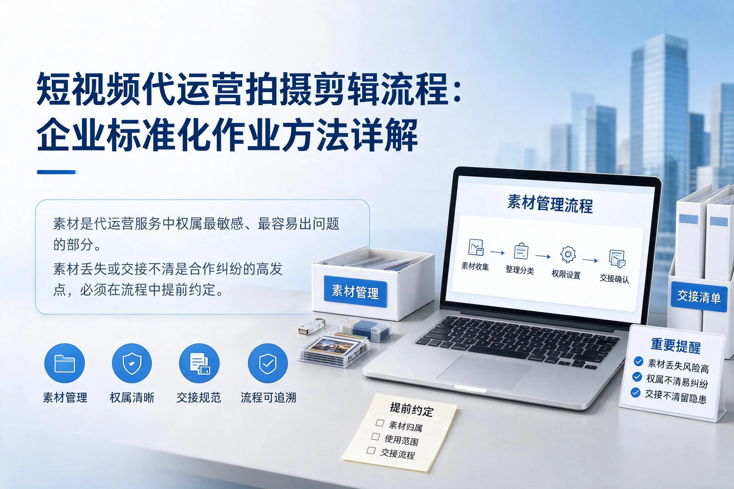 短视频代运营拍摄剪辑流程：迪庆企业标准化作业方法详解