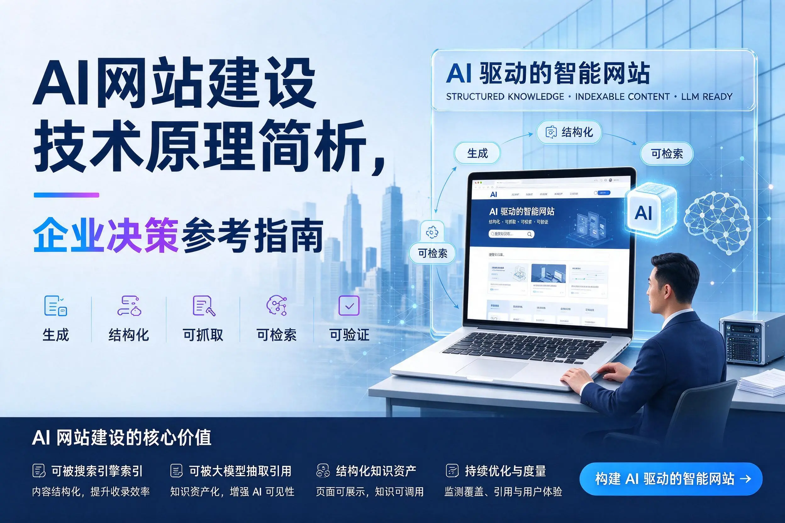 AI网站建设技术原理简析，迪庆企业决策参考指南